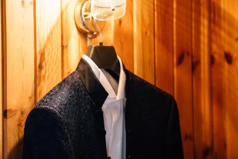 Man's jacket Stock-Fotos