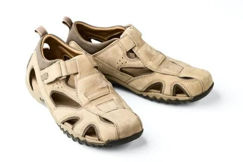 Man's sandals Stock Photos