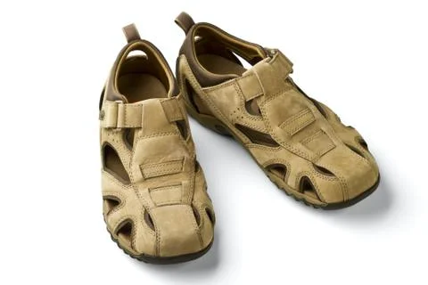 Man's sandals Stock Photos