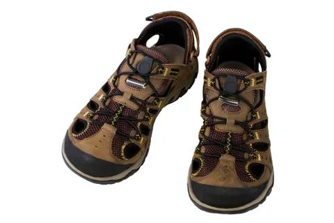 Man's sandals Stock Photos