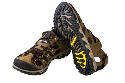 Man's sandals Stock Photos
