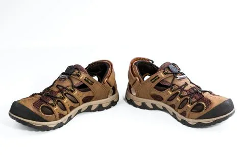 Man's sandals Stock Photos