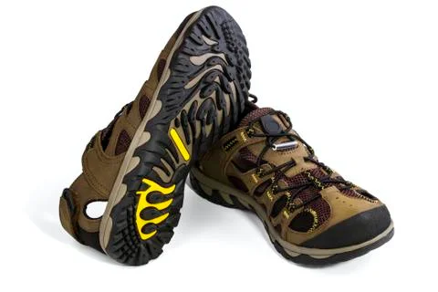 Man's sandals Stock-Fotos