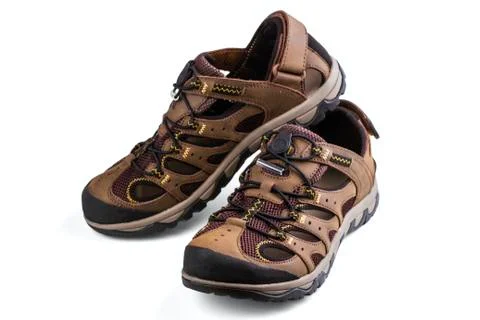 Man's sandals Stock Photos