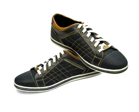 Man's shoes Foto stock