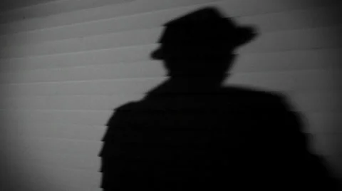 Man's Silhouette 動画素材 27235998