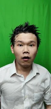 A Man's surprised Expression Capturing the Moment of Astonishment Stock Photos