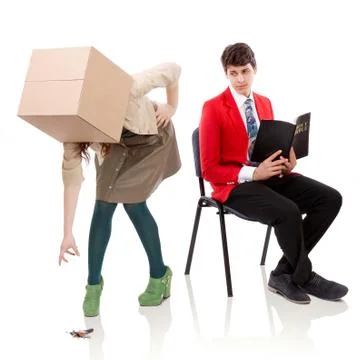 Man's temptation Stock Photos