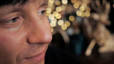 Man's view close-up Stock Footage 103384098