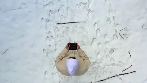 Man's view of the forest 動画素材 169858961