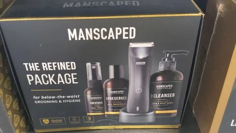 Manscaped the Refined Package Stock Footage 159148756