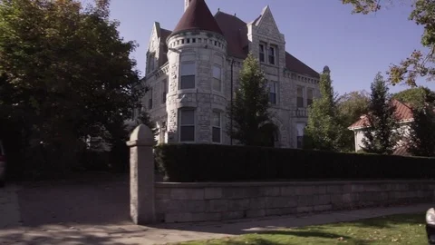 Mansion/ Castel Drive by Stock Footage 71347595