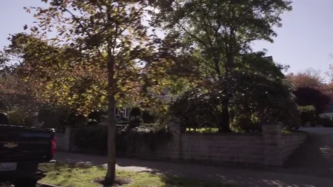 Mansion drive by Stock Footage 71349321