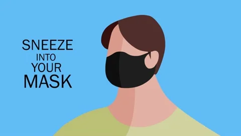 ManSneeze03 스톡 동영상 132424900