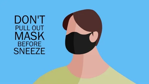 ManSneeze04 스톡 동영상 132424893