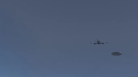 Mantell's High Altitude UFO Intercept Stock Footage 216200778