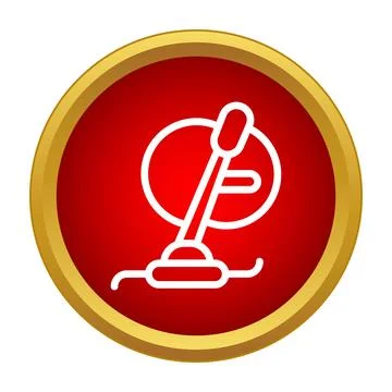 Manual car gear shift selector icon design Stock Illustration