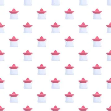 Manual citrus juicer squeezer pattern repeating background Stock Illustration