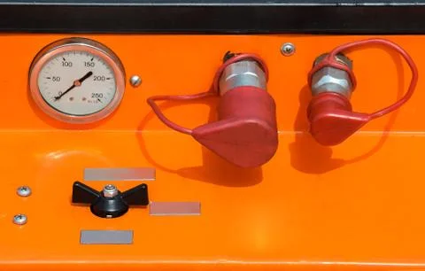 Manual control panel Stock Photos