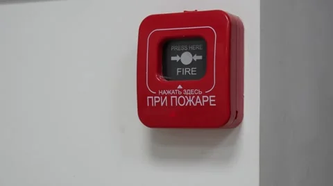 Manual fire alarm 動画素材 55537013