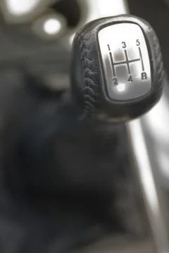 Manual gear shift Stock Photos