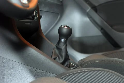 Manual gear shift Stock Photos