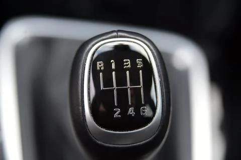 Manual gear shift Stock Photos