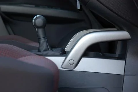 Manual gear shift Stock Photos