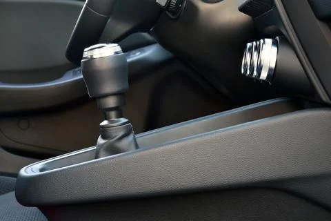 Manual gear shift Stock Photos