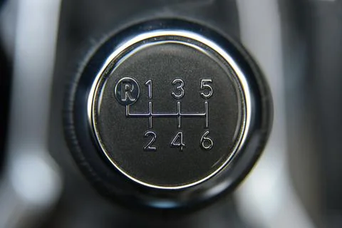 Manual gear shift Stock Photos