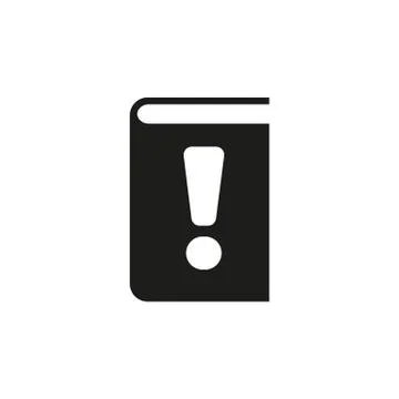 Manual icon. vector design. Tutorial and important information symbol. web Stock Illustration