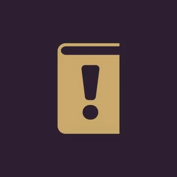 Manual icon. vector design. Tutorial and important information, Manual symbol Stock Illustration