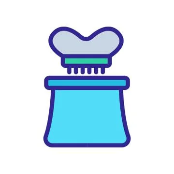 Manual kitchen vegetable slicer bow handle icon vector outline illustration Illustration