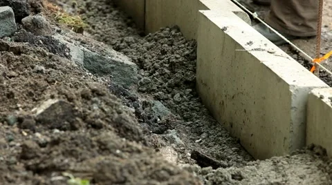 Manual Labor at Road Video stock 52193517