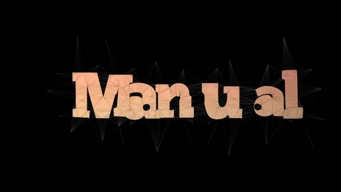 Manual Labour Text Morphing Tessellation Looping Meshes Text Morph 스톡 동영상 113867723