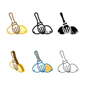 Manual lemon squeezer color icon vector multistyle Stock Illustration