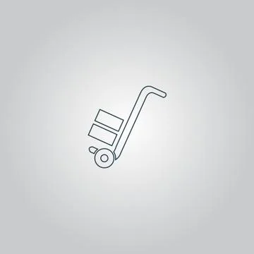 Manual loader - Vector icon Illustration