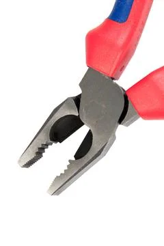 Manual locksmith tools, isolated on a white background Manual locksmith to... Stock Photos