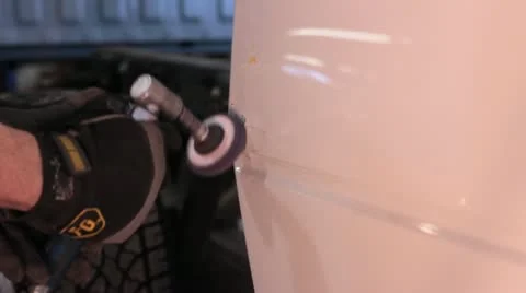 Manual Paint Remover Stock Footage 22292965