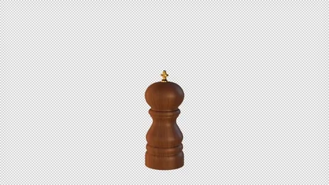 Manual pepper mill Vídeos de archivo 333983344