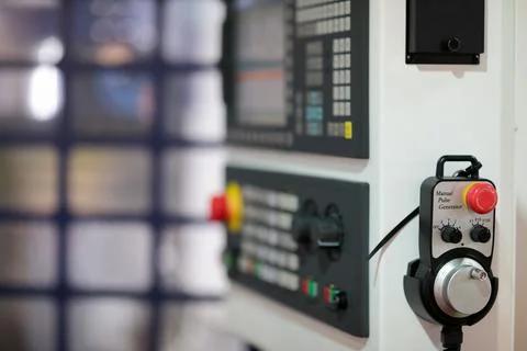 Manual pulse generator Foto stock