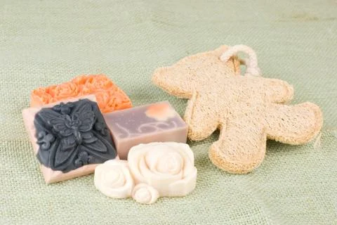 Manual soap Stockfoto's