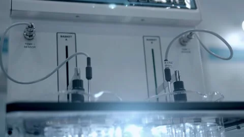 The Manual Tablet Disintegration Tester is a reliable and affordable entry-level Stock Footage 340623073