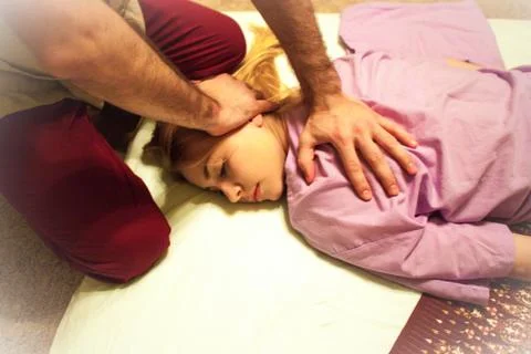 Manual therapy Stock Photos