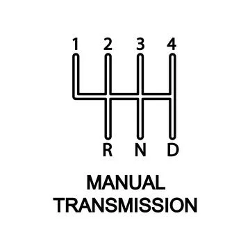 Manual Transmission icon. Element of car repair for mobile concept and web apps イラスト素材