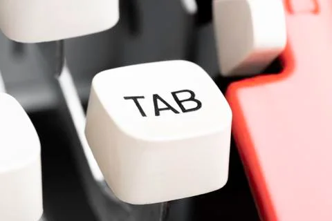 Manual Typewriter Key Cap Stock Photos
