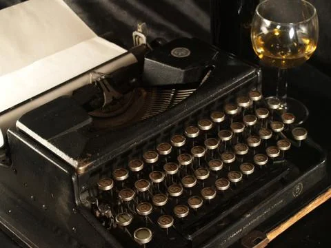 Manual typewriter Stock Photos