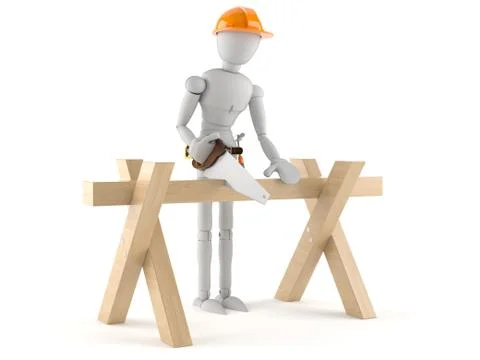 Manual worker Stock Illustration
