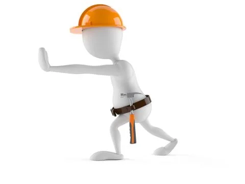 Manual worker Stock Illustration