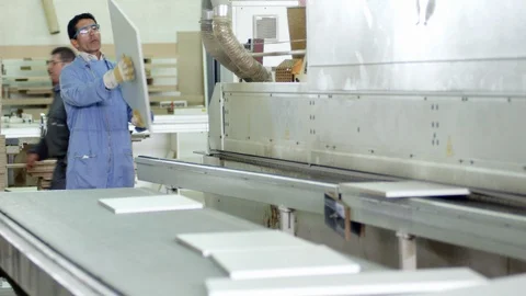 Manual Worker, Manufacturing Occupation, Working, Industry, Blue Collar Worker, Stock Footage 94109642